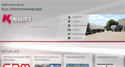 Desktop Screenshot of kurz-friolzheim.de